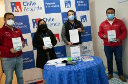 Engie dona seis tablets al personal del IPS Chile Atiende