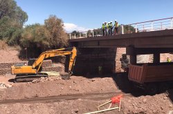 MOP inició mejoramiento vial en pasada urbana por San Pedro de Atacama