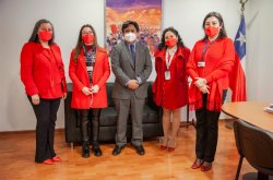 Gobernador Regional entrega apoyo al gremio de matronas y matrones ante proyecto de ley que coarta su labor