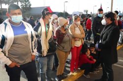 Gobernador Díaz llama a autoridades a generar red de contención ante flujo migrante en el terminal de buses de Antofagasta