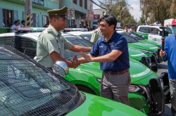 Gobierno Regional reforzará a Carabineros con nuevos vehículos policiales