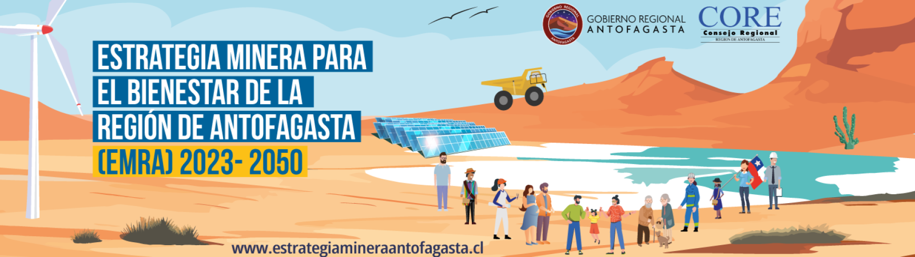 La Estrategia Minera para el Bienestar de la Región de Antofagasta EMRA 2023-2050