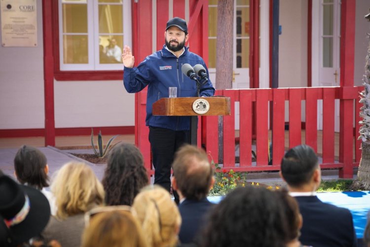 GORE junto al presidente Boric inauguraron las obras de restauración del Museo Municipal de Mejillones “Raúl Mavrakis Morales”