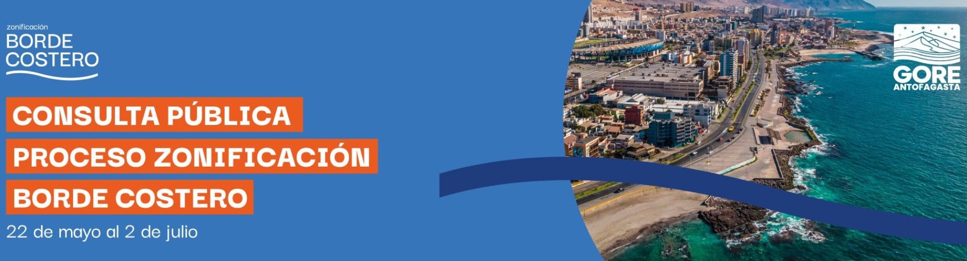 Consulta pública de la Zonificación del Borde Costero 2025