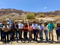 Gobernador Regional inauguró obras de riego en la comunidad de Lasana