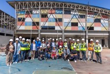 En marcha las obras de mejoramiento y finales del proyecto “Complejo Deportivo Escolar Corvallis” de Antofagasta