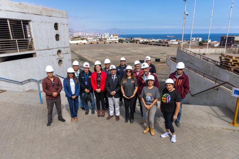 GORE Unidad Ejecutora: AVANZAN OBRAS DE CONSERVACIÓN DEL POLIDEPORTIVO CENTENARIO DE ANTOFAGASTA