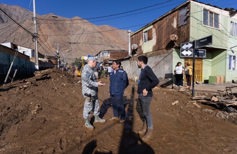 Gobernador Regional anunció que se dispondrá de recursos de emergencia para resolver daños ocasionados por el frente de mal tiempo en la región